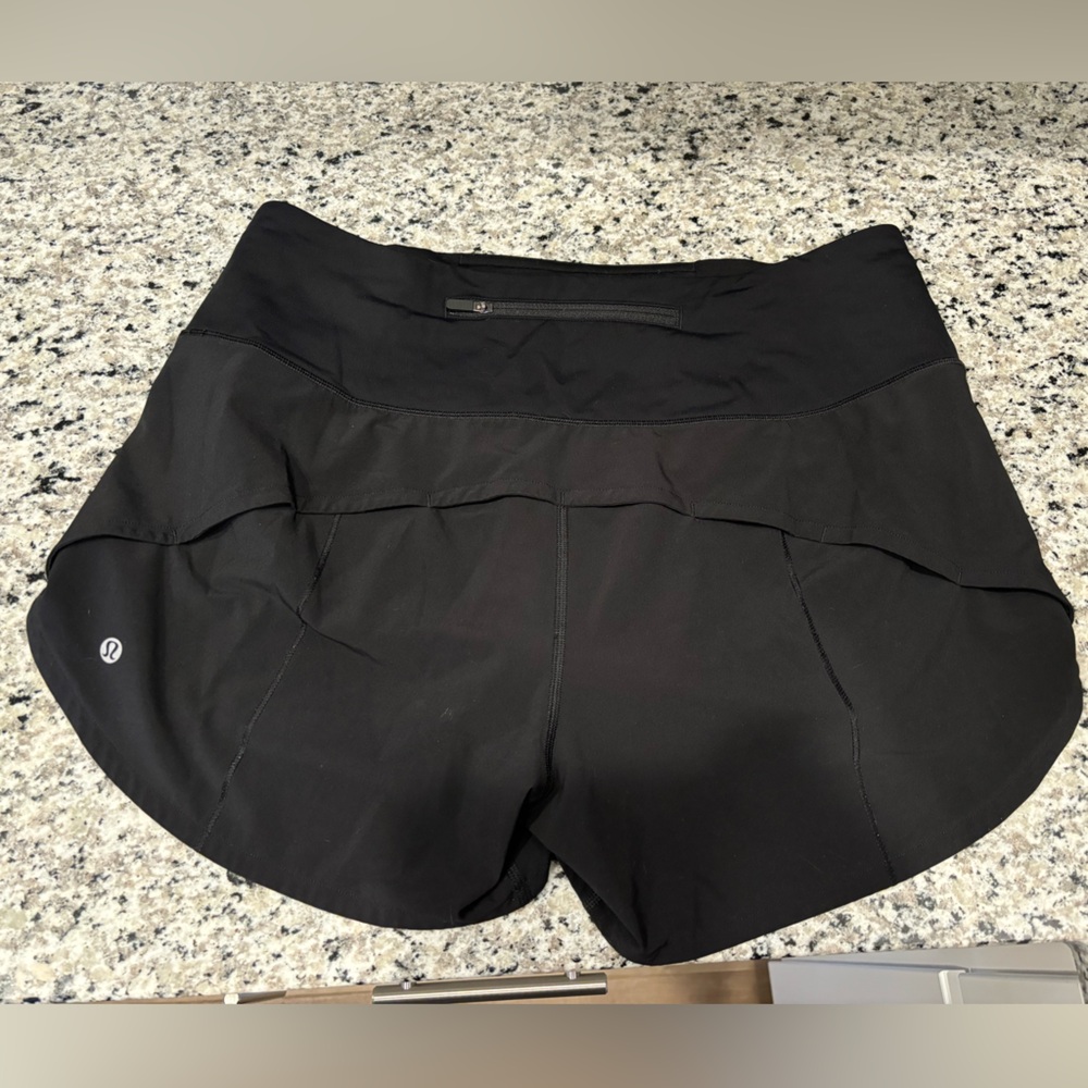 Lululemon Speed Up High Rise Lined shorts 4”
